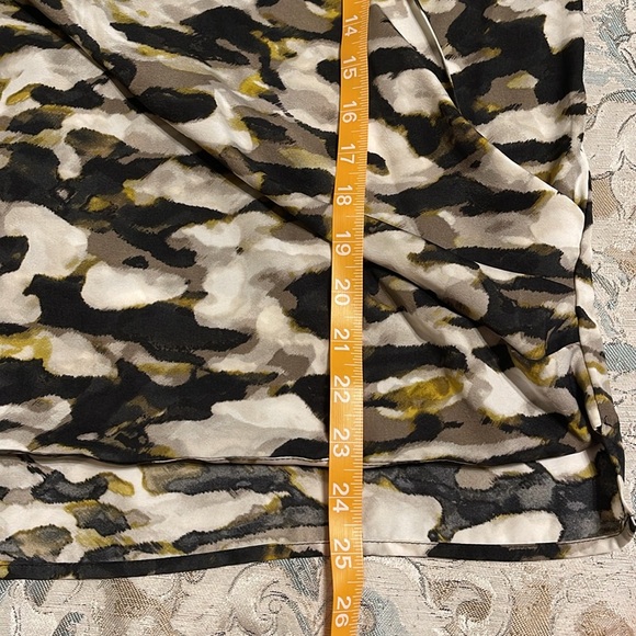 Kenneth Cole wrap front silky top - Picture 8 of 9